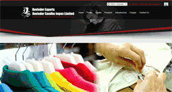 Desktop Screenshot of dsandhusgarments.com